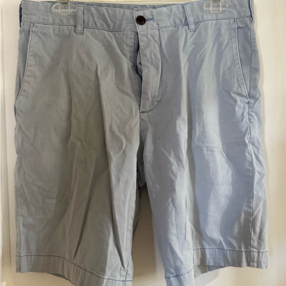 Faherty Grey Men's Flat Front Shorts